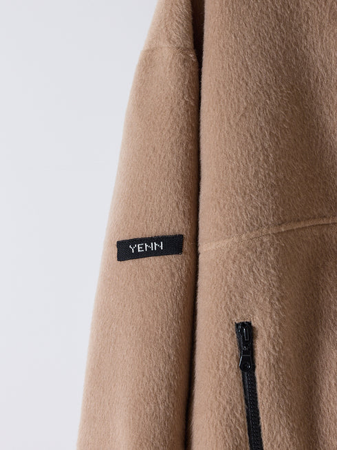 【 予約:11月中旬 】SHAGGY HALF ZIP JK /Y254-41126